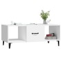 Mesa de centro madera contrachapada blanco 102x50x40 cm de vidaXL, Mesas de centro - Ref: Foro24-812699, Precio: 58,70 €, Des...