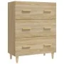 Sideboard aus Sonoma-Eichensperrholz, 70 x 34 x 90 cm von vidaXL, Sideboards - Ref: Foro24-812153, Preis: 87,17 €, Rabatt: %