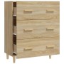 Sideboard aus Sonoma-Eichensperrholz, 70 x 34 x 90 cm von vidaXL, Sideboards - Ref: Foro24-812153, Preis: 88,71 €, Rabatt: %
