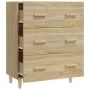 Sonoma oak plywood sideboard 70x34x90 cm by vidaXL, Sideboards - Ref: Foro24-812153, Price: 87,05 €, Discount: %