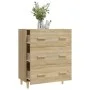 Sideboard aus Sonoma-Eichensperrholz, 70 x 34 x 90 cm von vidaXL, Sideboards - Ref: Foro24-812153, Preis: 87,17 €, Rabatt: %