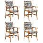 Garden chairs 4 units solid acacia wood by vidaXL, Garden chairs - Ref: Foro24-3096599, Price: 235,88 €, Discount: %