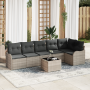 Conjunto de Sofás de Jardín de 7 Piezas con Cojines Gris Ratán Polimérico | Foro24.es | Tu tienda online para hogar, jardín y más Foro24.es