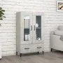 Concrete gray plywood sideboard 70x31x115 cm by vidaXL, Sideboards - Ref: Foro24-812559, Price: 96,53 €, Discount: %