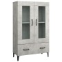 Betongraues Sperrholz-Sideboard 70x31x115 cm von vidaXL, Sideboards - Ref: Foro24-812559, Preis: 97,91 €, Rabatt: %