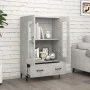 Concrete gray plywood sideboard 70x31x115 cm by vidaXL, Sideboards - Ref: Foro24-812559, Price: 96,53 €, Discount: %
