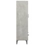 Betongraues Sperrholz-Sideboard 70x31x115 cm von vidaXL, Sideboards - Ref: Foro24-812559, Preis: 97,91 €, Rabatt: %