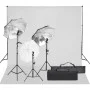 Photo studio kit with lighting set and background by vidaXL, Flashes and studio lighting - Ref: Foro24-3094704, Price: 171,94...