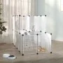 Kleintierkäfig PP und transparenter Stahl 142x74x93 cm von vidaXL, Käfige und Lebensräume für Kleintiere - Ref: Foro24-340574...