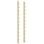 Wandflaschenhalter für 12 Flaschen, goldener Eisenrahmen. von vidaXL, Weinregale - Ref: Foro24-340880, Preis: 45,69 €, Rabatt: %