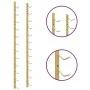 Botellero de pared para 12 botellas hierro dorado by vidaXL, Wine racks - Ref: Foro24-340880, Price: 44,87 €, Discount: %