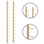 Wandflaschenhalter für 12 Flaschen, goldener Eisenrahmen. von vidaXL, Weinregale - Ref: Foro24-340880, Preis: 45,69 €, Rabatt: %