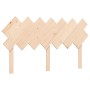 Cama para personas mayores con cabecero madera maciza 140x190cm de vidaXL, Camas y somieres - Ref: Foro24-3195526, Precio: 14...