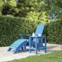 Adirondack Gartentisch HDPE Aquablau 38x38x46 cm von vidaXL, Gartentische - Ref: Foro24-318644, Preis: 45,31 €, Rabatt: %