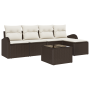 Conjunto de Sofá de Jardín de 5 Piezas con Cojines Gris Poliratán von , Outdoor-Sofas - Ref: Foro24-3354677, Preis: 376,58 €,...