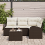 Conjunto de Sofá de Jardín de 4 Piezas con Cojines Gris Poliratán von , Outdoor-Sofas - Ref: Foro24-3354697, Preis: 364,82 €,...