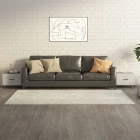 Center table with metal legs 2 units gray concrete 50x50x40 cm by vidaXL, Coffee table - Ref: Foro24-812735, Price: 63,00 €, ...