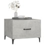 Couchtisch Metall Beine 2 Stück Grau Beton 50x50x40 cm von vidaXL, Couchtisch - Ref: Foro24-812735, Preis: 63,55 €, Rabatt: %