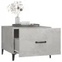 Mesa de centro patas de metal 2 uds gris hormigón 50x50x40 cm de vidaXL, Mesas de centro - Ref: Foro24-812735, Precio: 62,99 ...