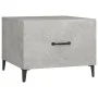 Mesa de centro patas de metal 2 uds gris hormigón 50x50x40 cm de vidaXL, Mesas de centro - Ref: Foro24-812735, Precio: 62,99 ...