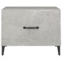 Couchtisch Metall Beine 2 Stück Grau Beton 50x50x40 cm von vidaXL, Couchtisch - Ref: Foro24-812735, Preis: 63,55 €, Rabatt: %