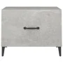 Mesa de centro patas de metal 2 uds gris hormigón 50x50x40 cm de vidaXL, Mesas de centro - Ref: Foro24-812735, Precio: 62,99 ...