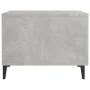 Mesa de centro patas de metal 2 uds gris hormigón 50x50x40 cm de vidaXL, Mesas de centro - Ref: Foro24-812735, Precio: 62,99 ...