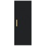 Schwarzer Wandschrank aus Holzwerkstoff, 34,5 x 34 x 90 cm von vidaXL, Regale und Regale - Ref: Foro24-812430, Preis: 53,19 €...