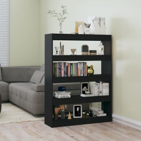 Bücherregal/Raumteiler schwarz 100x30x135 cm von vidaXL, Bücherregale und Regale - Ref: Foro24-811755, Preis: 70,66 €, Rabatt: %