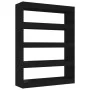 Black shelving/space divider 100x30x135 cm by vidaXL, Bookcases and shelves - Ref: Foro24-811755, Price: 70,06 €, Discount: %