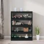 Black shelving/space divider 100x30x135 cm by vidaXL, Bookcases and shelves - Ref: Foro24-811755, Price: 70,06 €, Discount: %