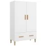 Sperrholz Sideboard glänzend weiß 70x31x115cm von vidaXL, Sideboards - Ref: Foro24-812534, Preis: 98,57 €, Rabatt: %