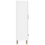 Sperrholz Sideboard glänzend weiß 70x31x115cm von vidaXL, Sideboards - Ref: Foro24-812534, Preis: 98,57 €, Rabatt: %