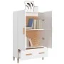 Sperrholz Sideboard glänzend weiß 70x31x115cm von vidaXL, Sideboards - Ref: Foro24-812534, Preis: 98,57 €, Rabatt: %