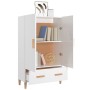 Sperrholz Sideboard glänzend weiß 70x31x115cm von vidaXL, Sideboards - Ref: Foro24-812534, Preis: 98,55 €, Rabatt: %