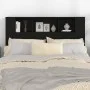 Black headboard furniture 140x18.5x104.5 cm by vidaXL, Headboards and footboards - Ref: Foro24-811926, Price: 63,53 €, Discou...