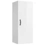 Wall-mounted hanging cabinet in glossy white wood, 34.5x34x90 cm. by vidaXL, Shelves and shelves - Ref: Foro24-812444, Price:...