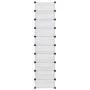 Transparent PP shoe rack 44x32x174 cm by vidaXL, Shoe racks and shoe organizers - Ref: Foro24-340561, Price: 57,20 €, Discoun...