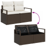 Juego de Sofás de Jardín de 8 Piezas con Cojines Gris Polirratán by , Outdoor sofas - Ref: Foro24-3355107, Price: 625,76 €, D...