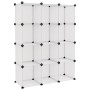 Cube shelving with 12 transparent PP compartments by vidaXL, Shoe racks and shoe organizers - Ref: Foro24-340550, Price: 52,9...