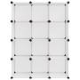 Cube shelving with 12 transparent PP compartments by vidaXL, Shoe racks and shoe organizers - Ref: Foro24-340550, Price: 52,9...