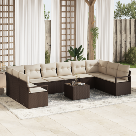 Comprar Conjunto de Sofás de Jardín de 10 Piezas