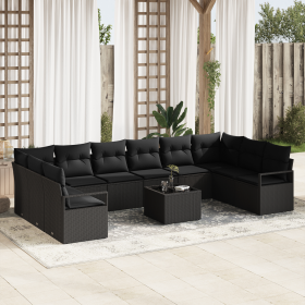 Comprar Conjunto de sofá de jardín de 11 piezas