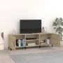Sonoma Eiche Holzwerkstoff TV-Ständer 150x30x50 cm von vidaXL, TV-Möbel - Ref: Foro24-812630, Preis: 96,80 €, Rabatt: %