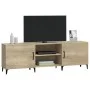 Sonoma Eiche Holzwerkstoff TV-Ständer 150x30x50 cm von vidaXL, TV-Möbel - Ref: Foro24-812630, Preis: 96,80 €, Rabatt: %