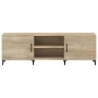 TV stand made of engineered wood in Sonoma oak, 150x30x50 cm. by vidaXL, TV Furniture - Ref: Foro24-812630, Price: 98,26 €, D...