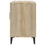 TV stand made of engineered wood in Sonoma oak, 150x30x50 cm. by vidaXL, TV Furniture - Ref: Foro24-812630, Price: 98,26 €, D...