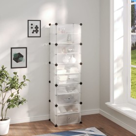 Schuhregal PP transparent 44x31,5x153,5 cm von vidaXL, Schuhregale und Schuhorganisatoren - Ref: Foro24-340562, Preis: 49,60 ...