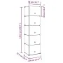 Schuhregal PP transparent 44x31,5x153,5 cm von vidaXL, Schuhregale und Schuhorganisatoren - Ref: Foro24-340562, Preis: 48,63 ...