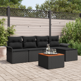Comprar Set de Sofá de Jardín de 6 Piezas con